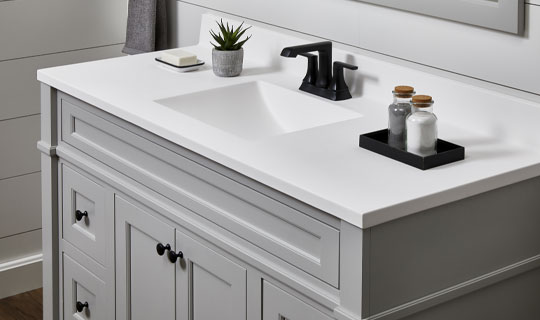 Vanity Under Sink Pull Out - Bertch Cabinets