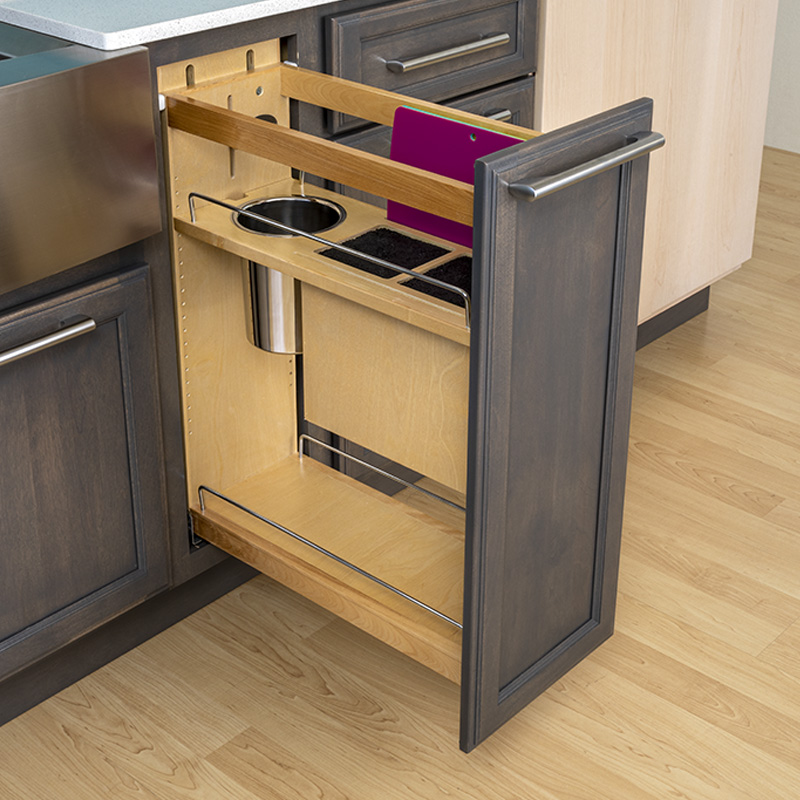 Drawer With Sliding Top - Accessory - Bertch Cabinet Manufacturing