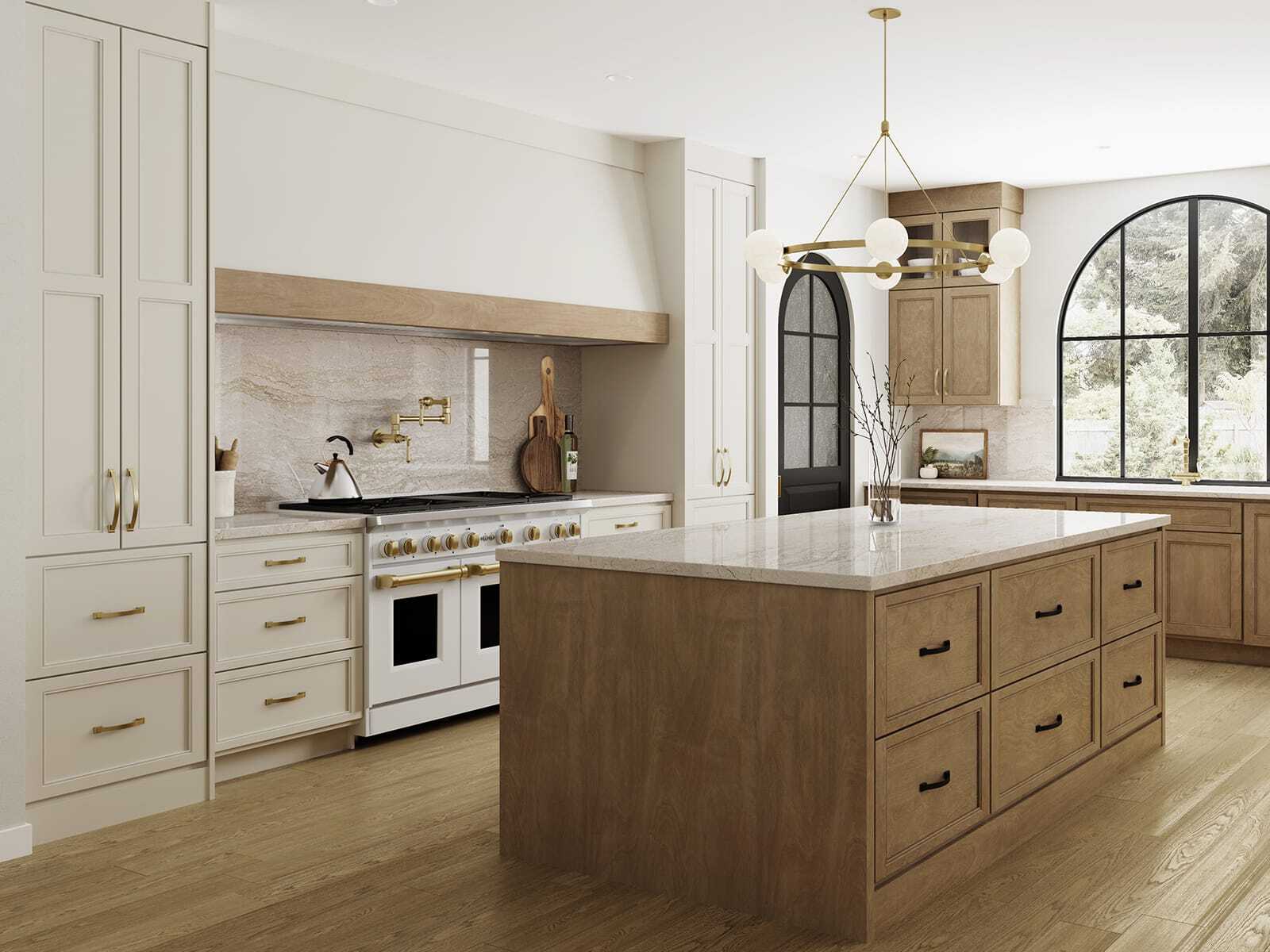 Kitchen Cabinet With Counter