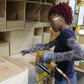 A professional custom cabinet maker with attention to detail at Bertch Cabinet, LLC.