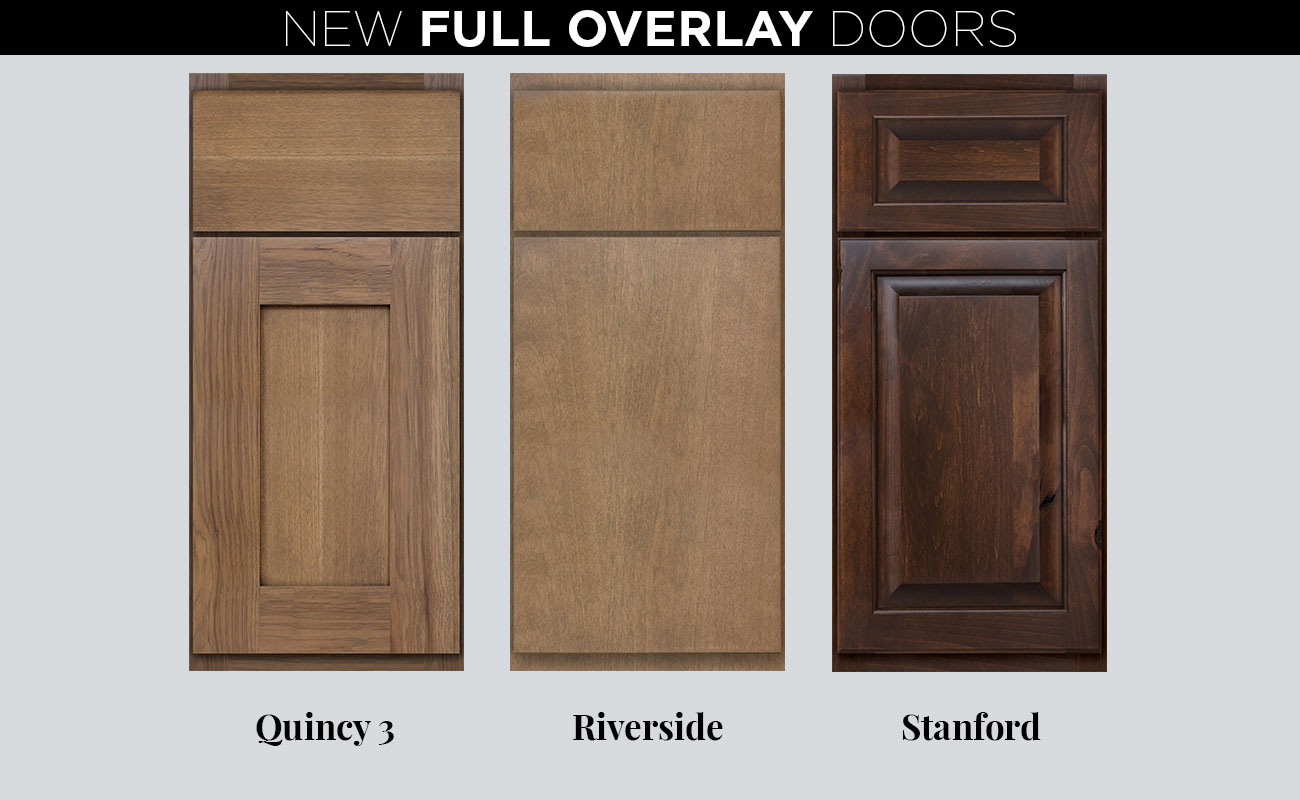 New Full Overlay Doors from Bertch Cabinet