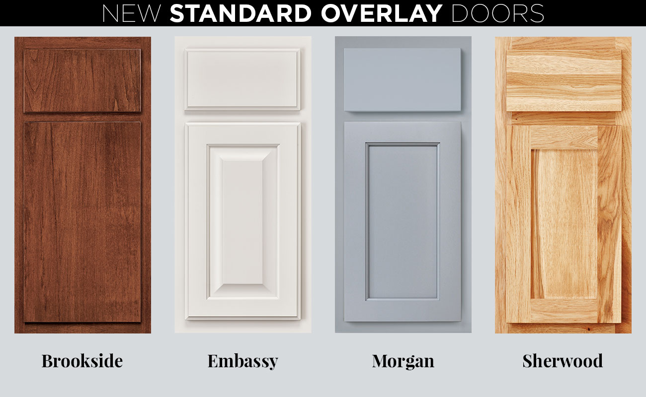 New Standard Overlay Doors from Bertch Cabinet