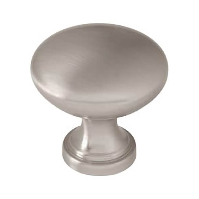 With a soft mushroom design style this cabinet knob features round corners without any sharp edge for a delicate and comfortable look.