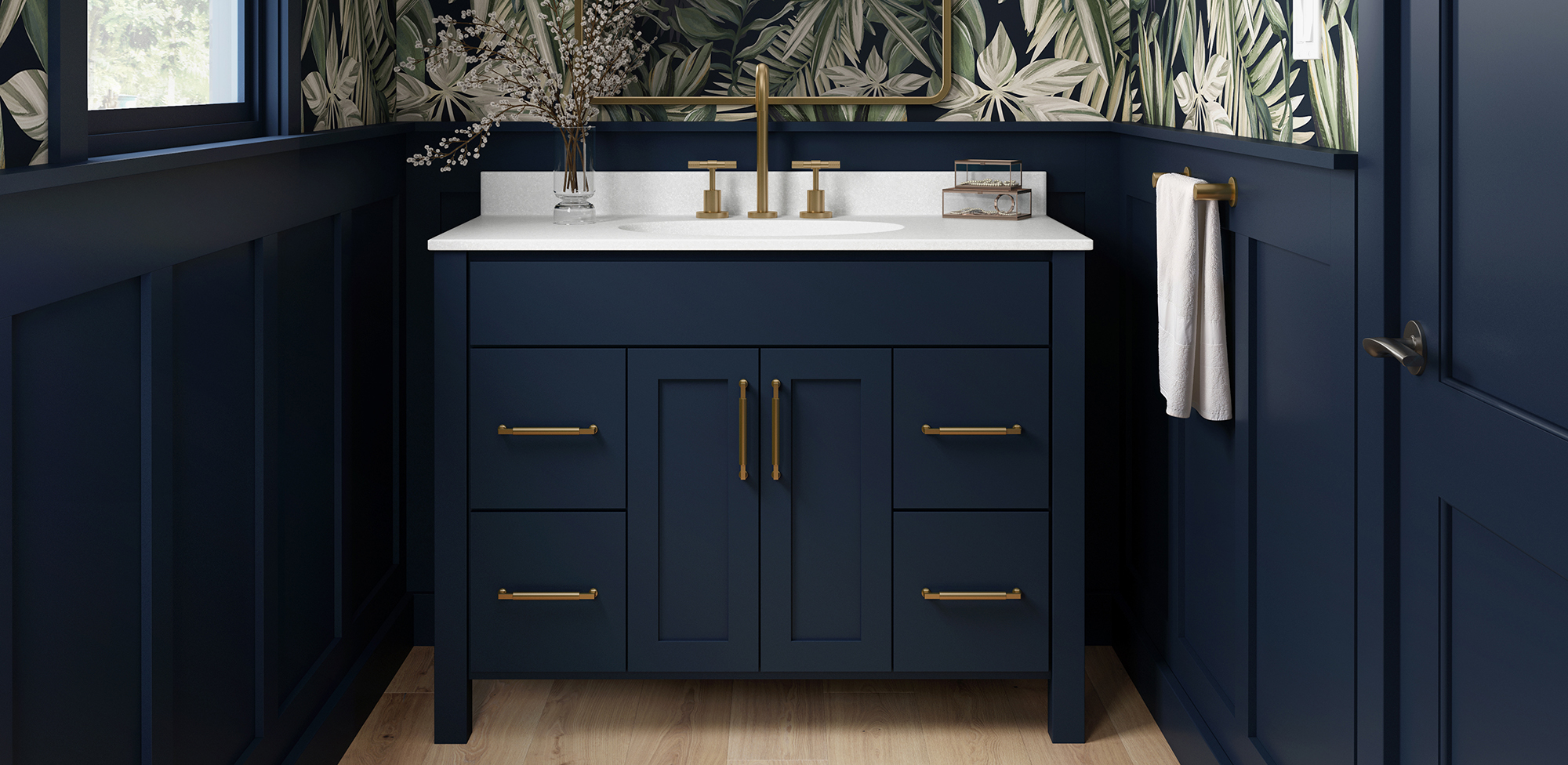 Award winning bathroom cabinetry from Bertch.